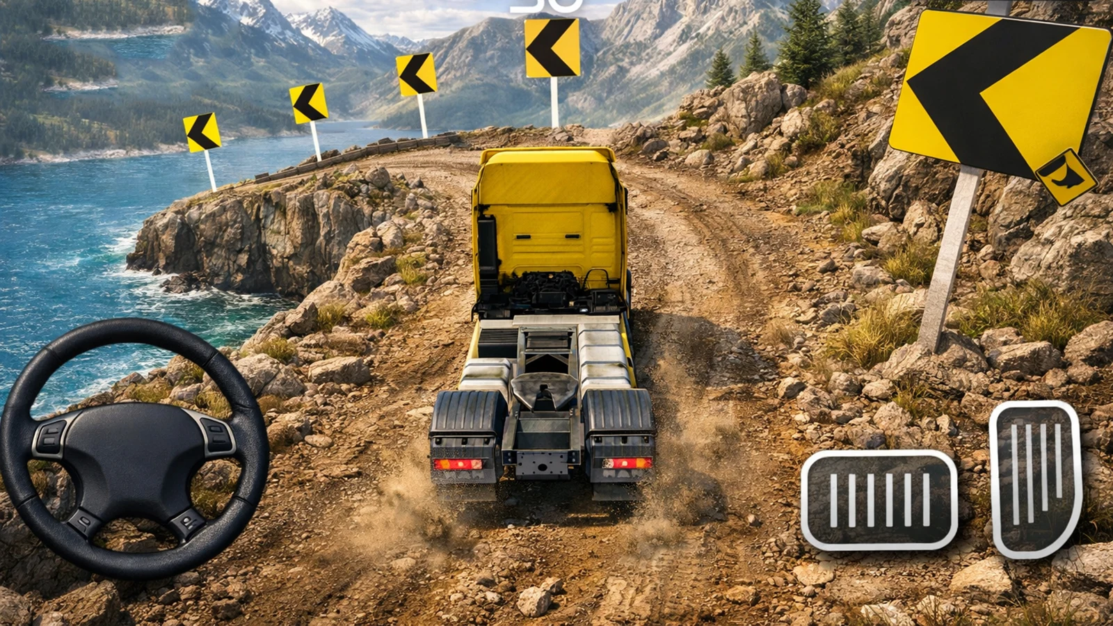 Offroad Cargo Truck Simulator screenshot