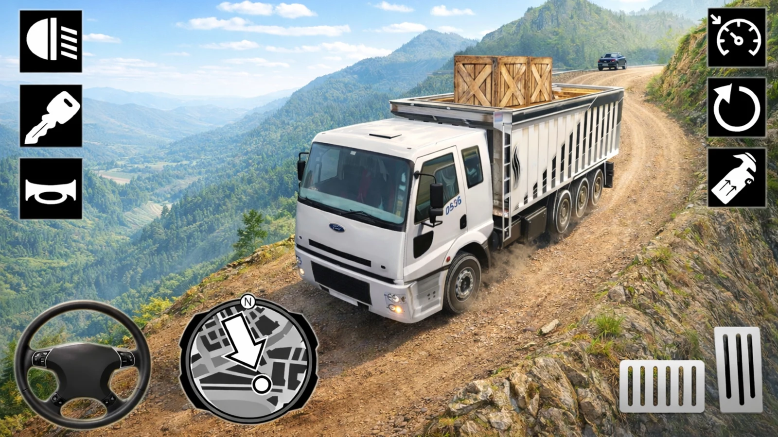 Offroad Cargo Truck Simulator screenshot