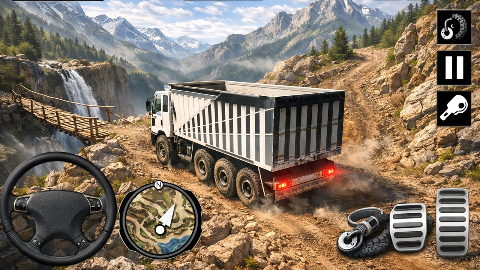 Offroad Cargo Truck Simulator screenshot