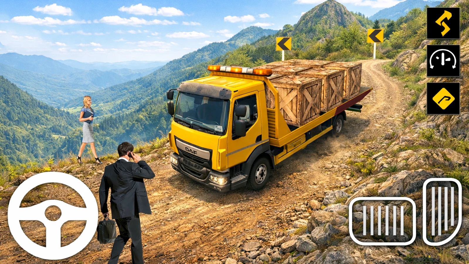 Offroad Cargo Truck Simulator screenshot