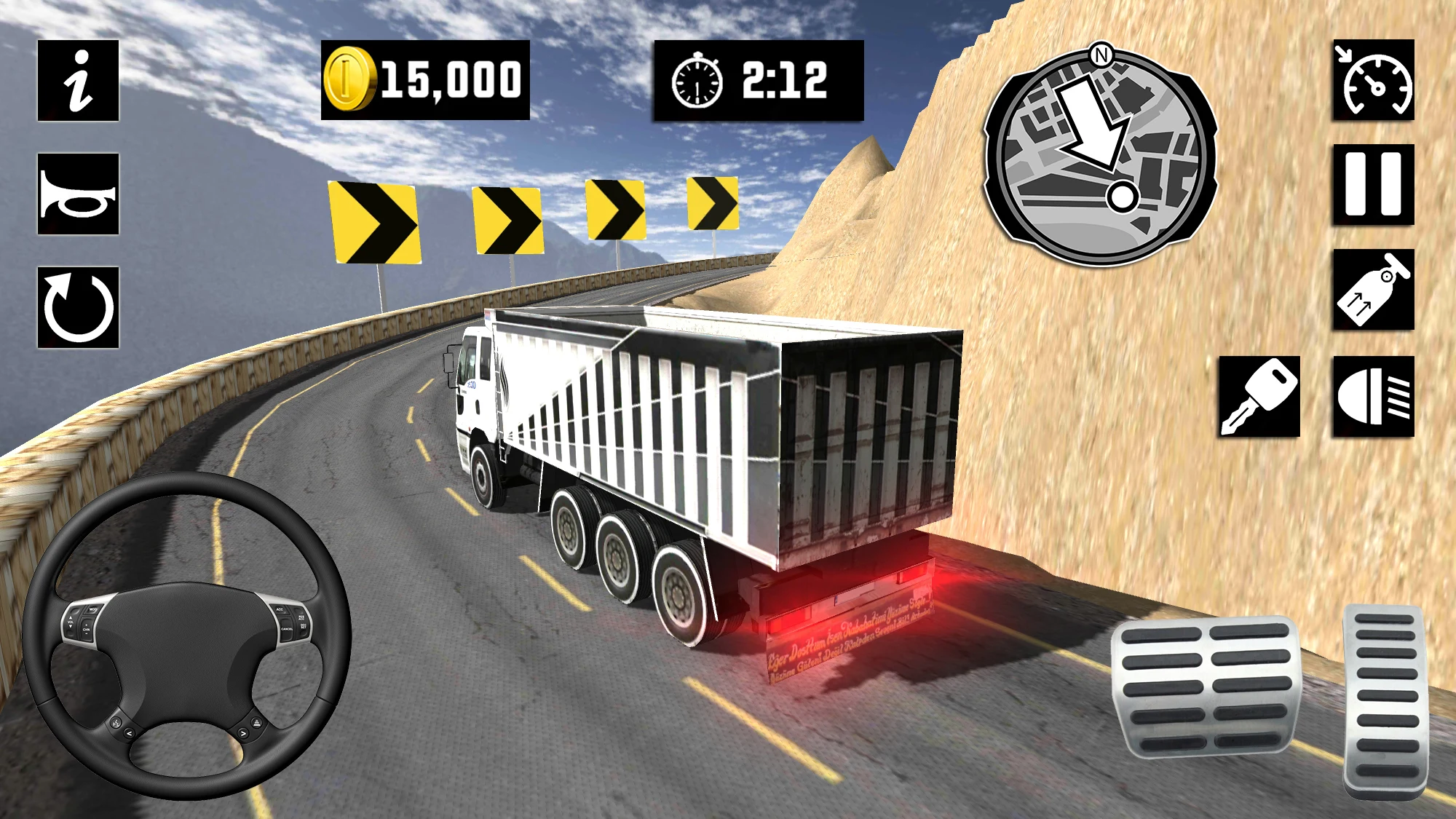 Offroad Cargo Truck Simulator screenshot