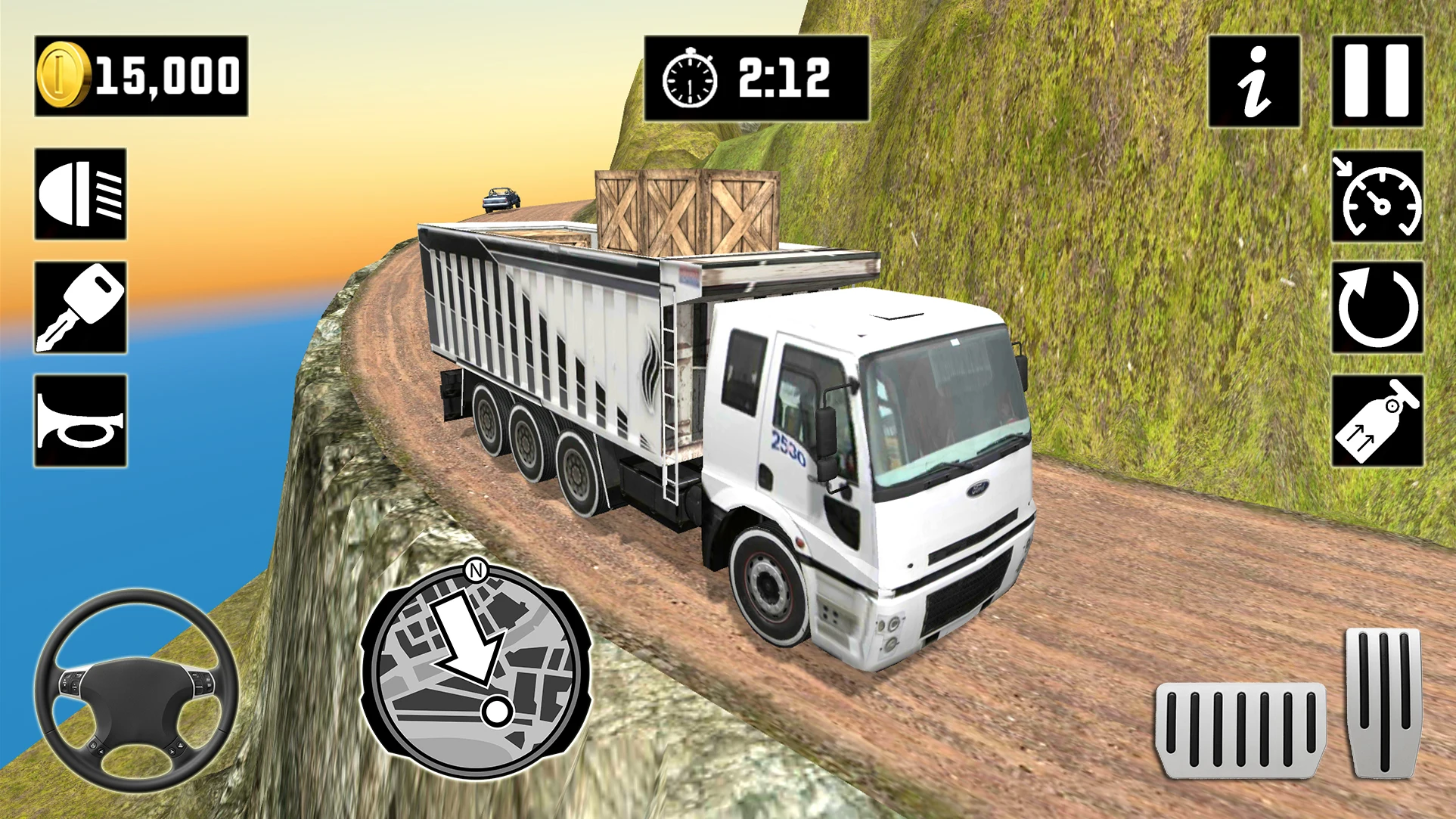 Offroad Cargo Truck Simulator screenshot